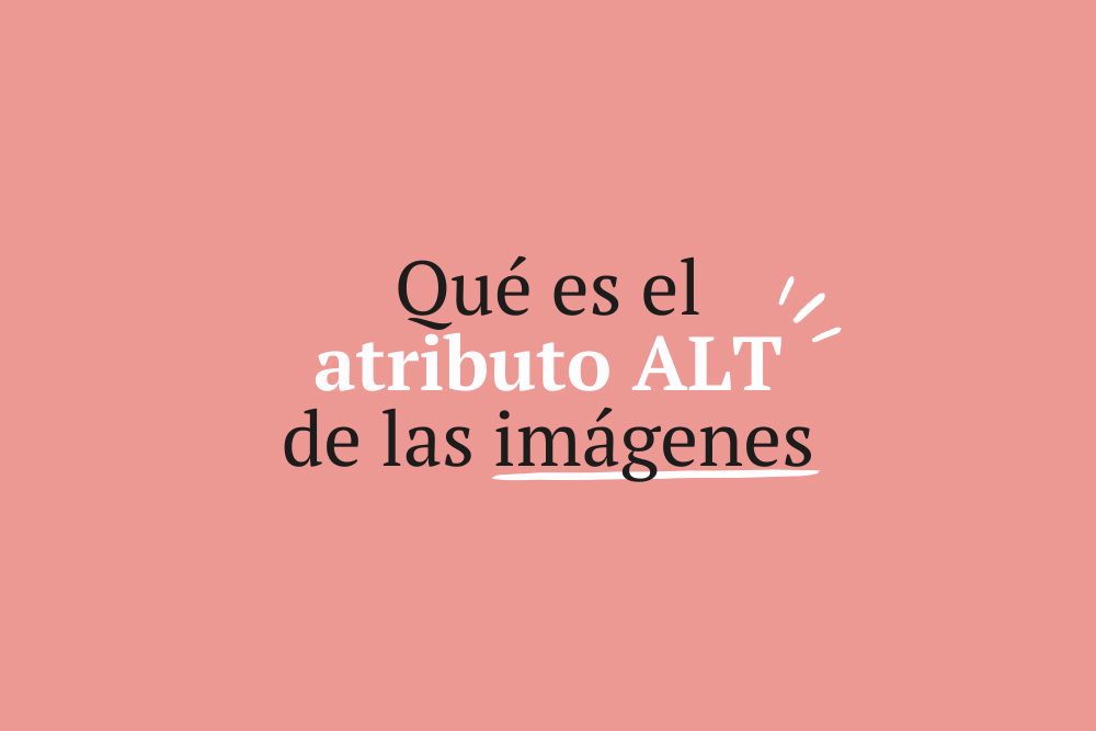 Qué es el atributo ALT de las imágenes