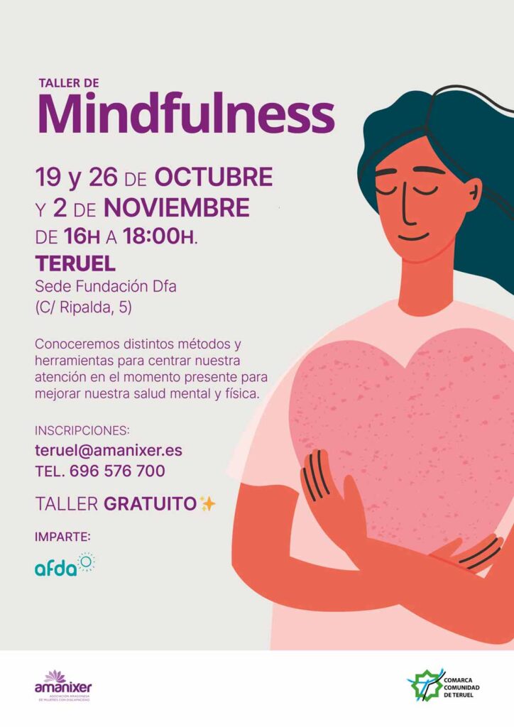 Cartel de Mindfulness en Teruel