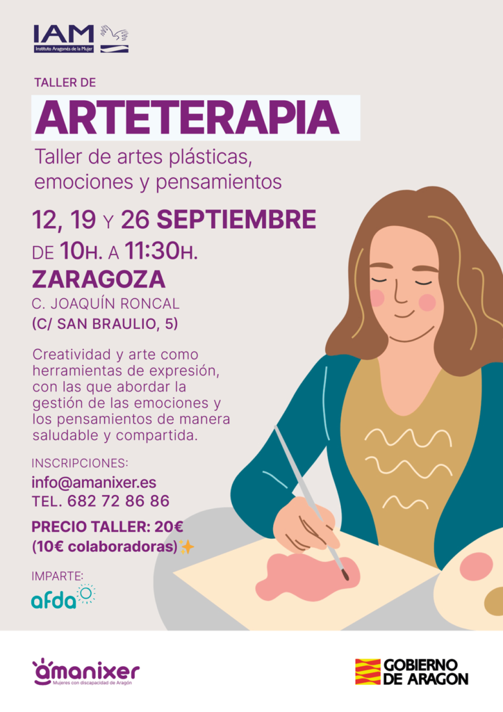 Taller de arteterapia en Zaragoza